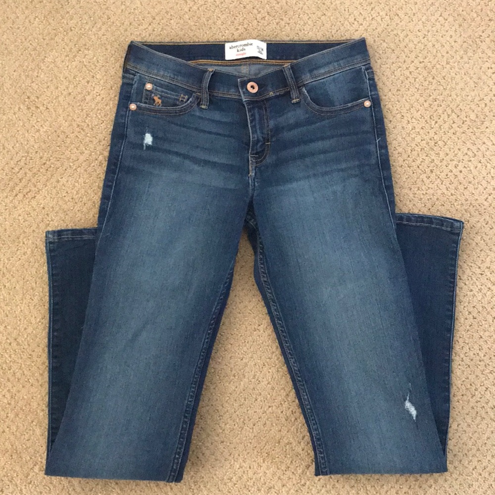 Abercrombie Kids Girl straight jeans